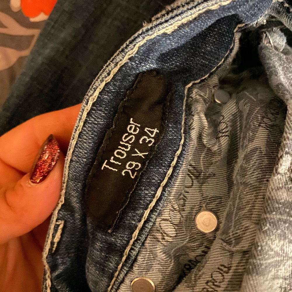 Rock and roll cowgirl trouser jeans
